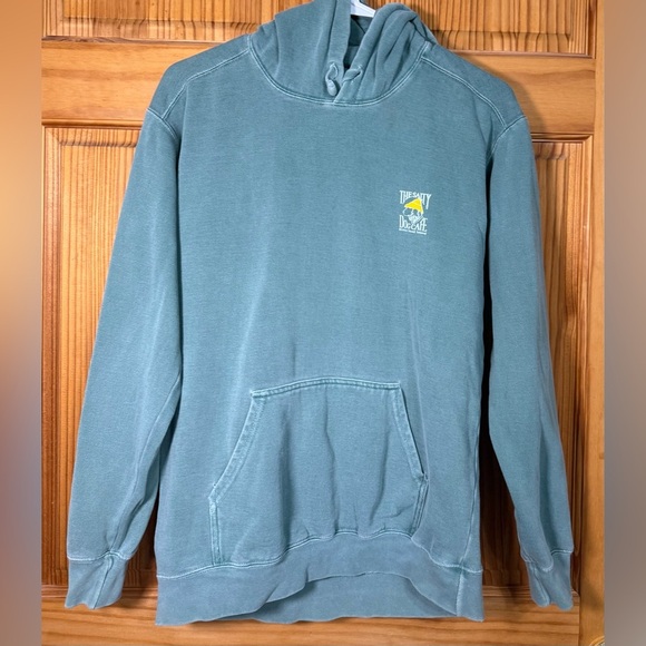 Like new Green The Salty Dog Café Hoodie - Comfort Colors - Size Small - Picture 1 of 4